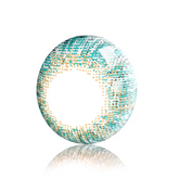 New 3-Tone Blue Green Prescription Colored Contact Lenses